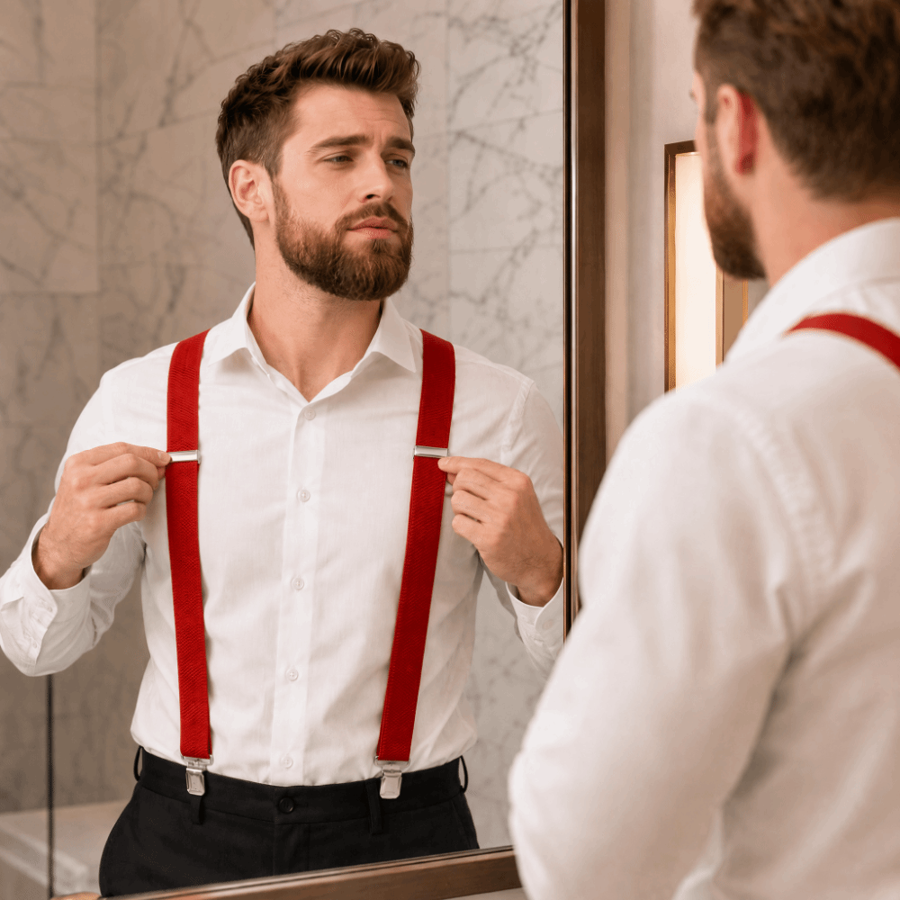 Suspender Clip Formal - Yeni Elastik Ağır Hizmet Tipi Askılar