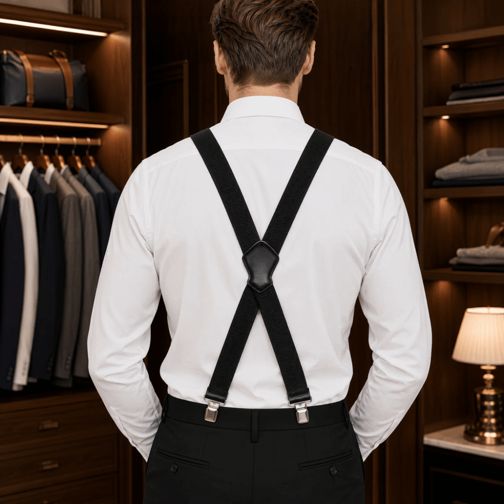 Suspender Clip Formal - Moda Elastik Ağır Hizmet Tipi Askılar