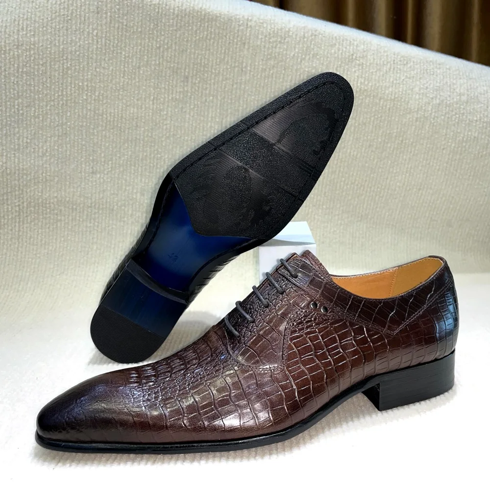 İtalyan Lüks erkek Sivri Burun - Men Formal Wear Dress incelemesi ve fiyatı