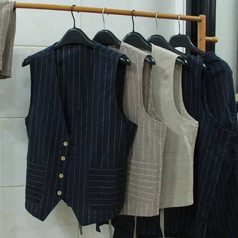 İngiliz Tarzı Keten Yelek Erke - Men Formal Wear Vest incelemesi ve fiyatı