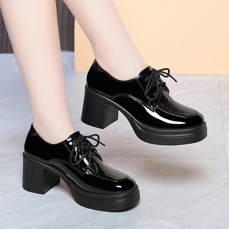 6.5cm Zarif Rahat Derin Ağızlı - Patent Leather Oxford incelemesi ve fiyatı