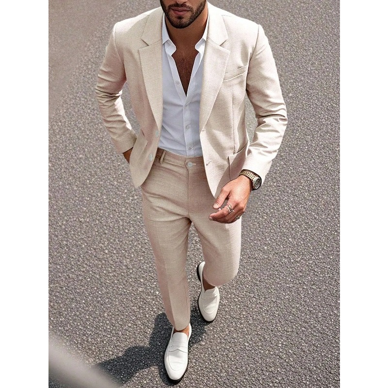 İş Adamları İçin Tek Renk Takı - Large Men Formal Wear incelemesi ve fiyatı