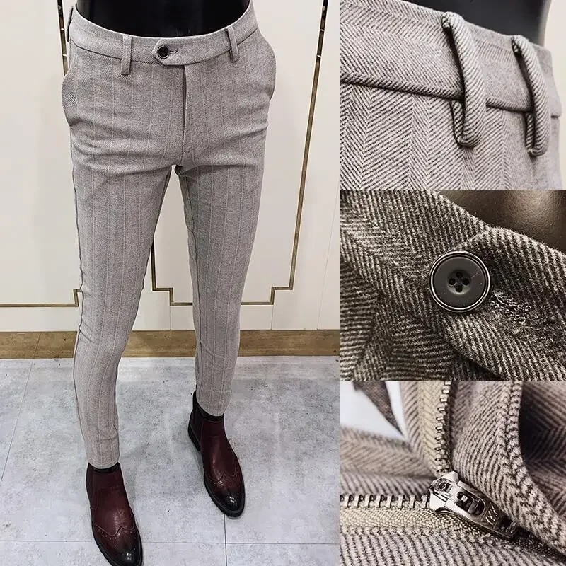 Sonbahar kış kalınlaşmış yün t - Men Formal Wear Dress incelemesi ve fiyatı