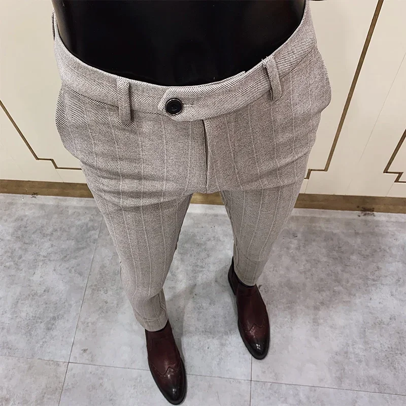 Sonbahar kış kalınlaşmış yün t - Men Formal Wear Dress incelemesi ve fiyatı