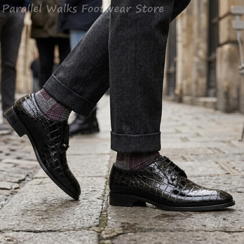 Erkekler İçin Patent Deri Oxfo - Patent Leather Oxford incelemesi ve fiyatı