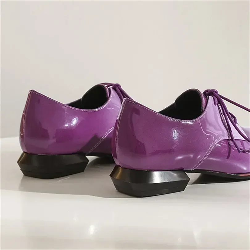 İngiliz Kadın Oxfords Degrade  - Patent Leather Oxford incelemesi ve fiyatı