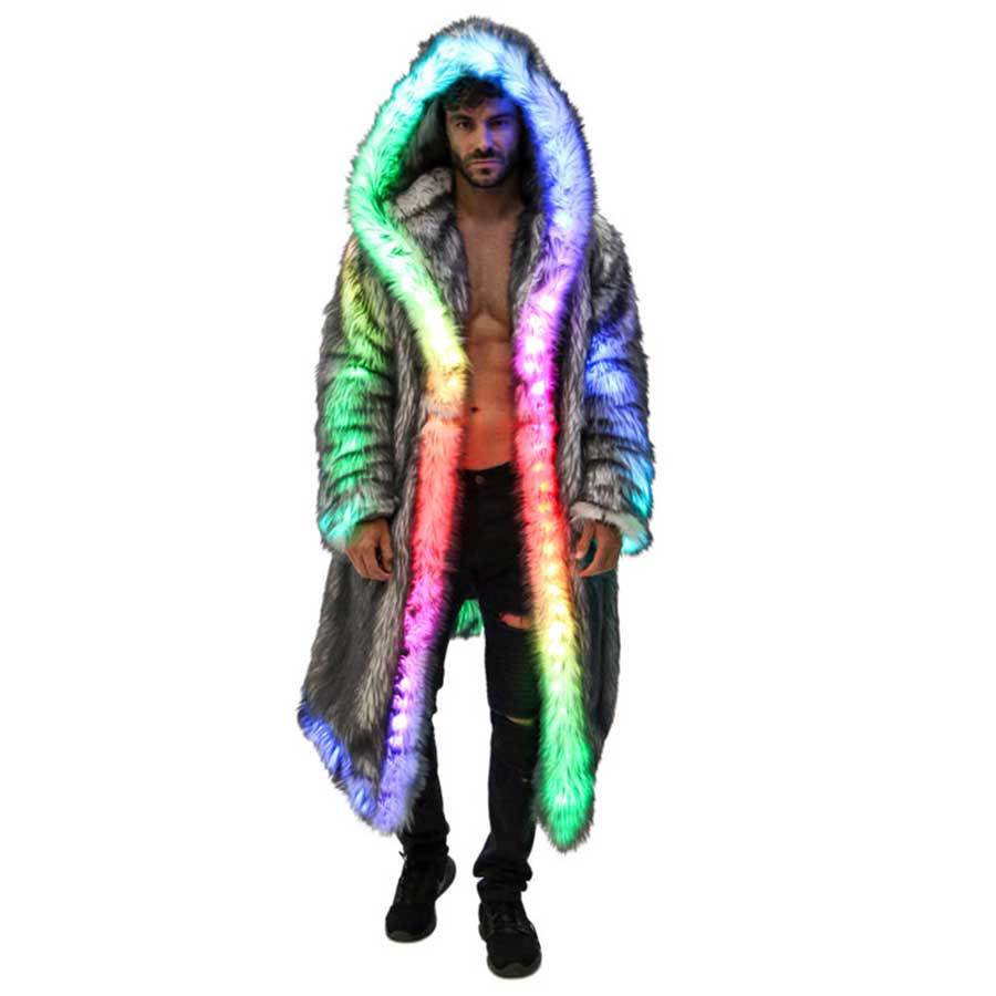 Taklit Kürk Erkekler Kapşonlu  - Men Formal Wear Coat incelemesi ve fiyatı