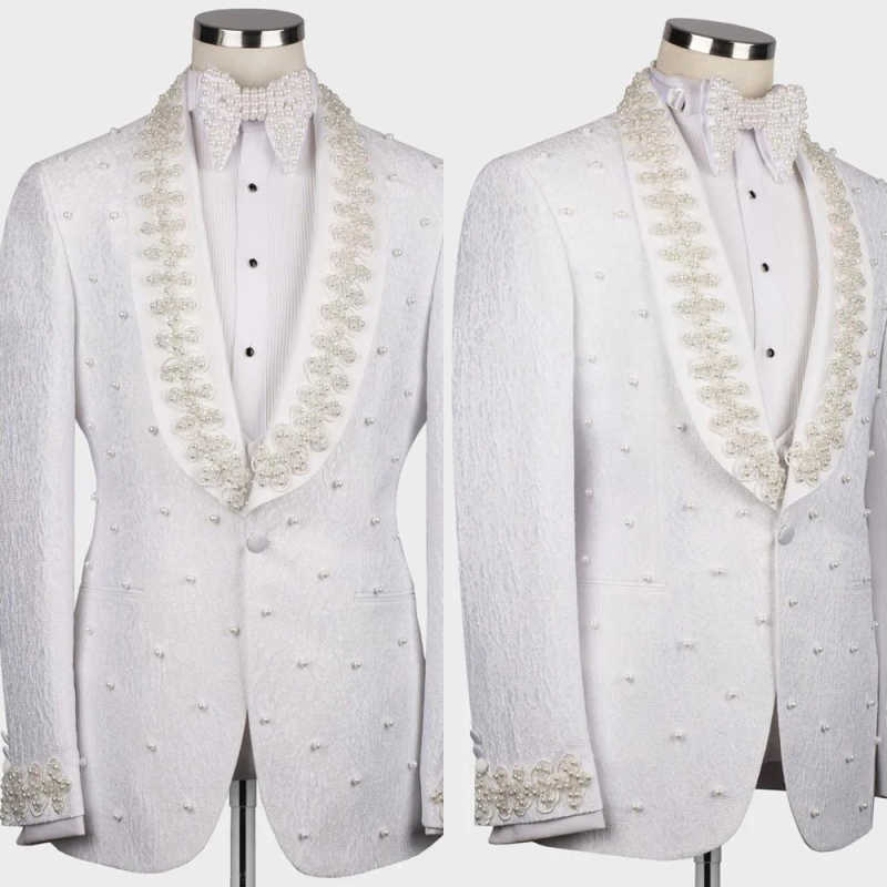 Beyaz Düğün Erkek Takım Elbise - Men'S Formal Wear No Suit incelemesi ve fiyatı