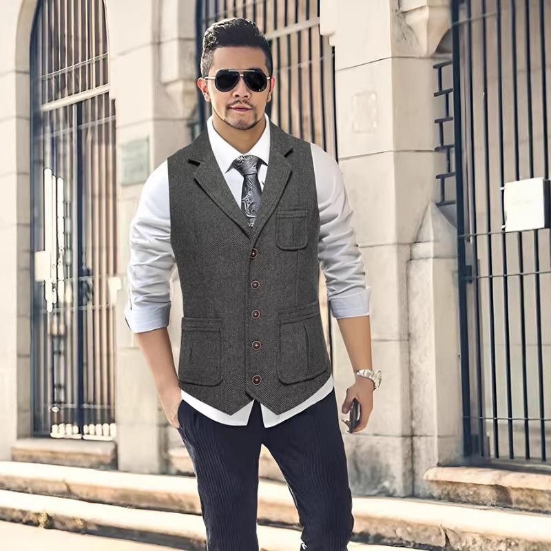 Erkek Balıksırtı Desenli Tüvit - Men'S Formal Wear No Suit incelemesi ve fiyatı