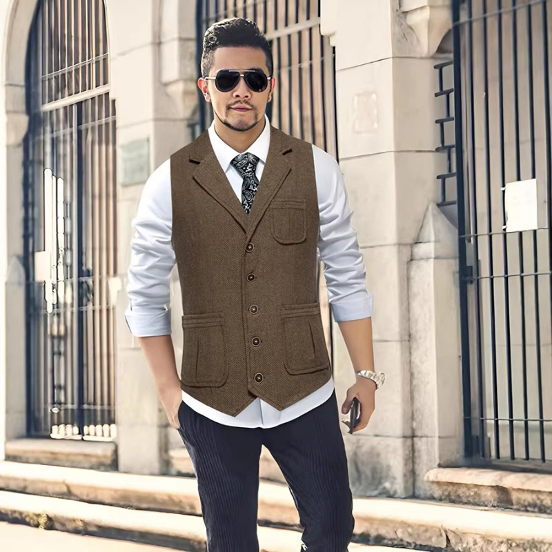 Erkek Balıksırtı Desenli Tüvit - Men'S Formal Wear No Suit incelemesi ve fiyatı