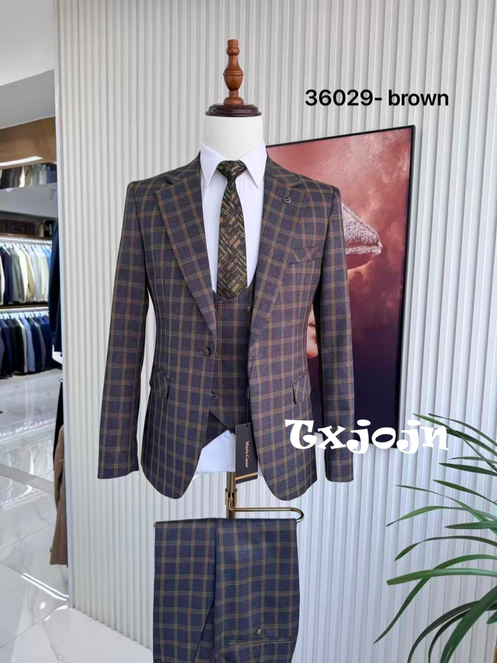 Ekose Erkek Şık Takım Elbise S - Men Formal Wear Sale incelemesi ve fiyatı
